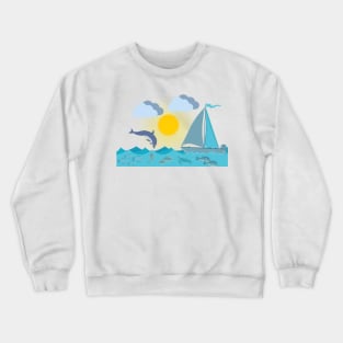 Sea life Crewneck Sweatshirt